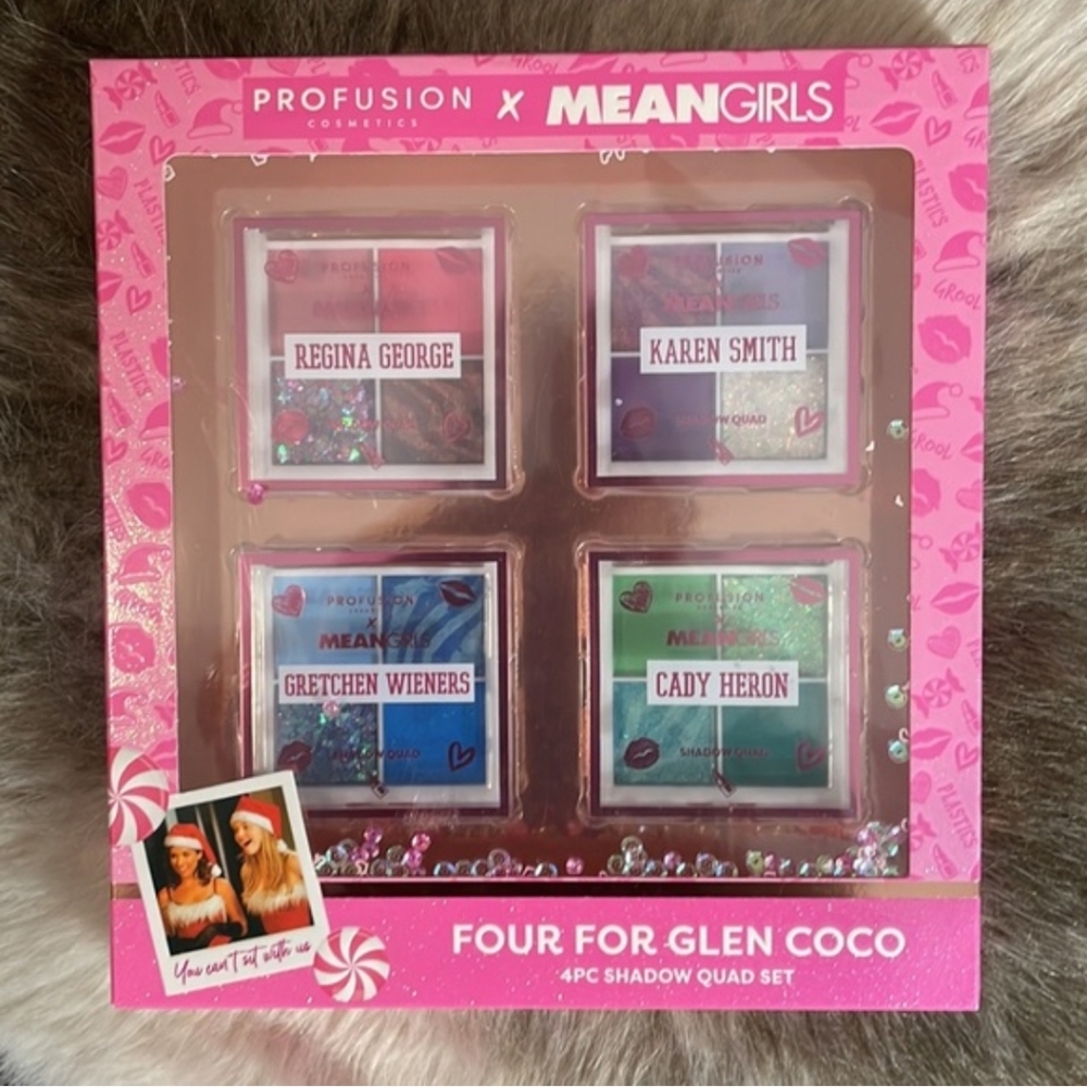 Profusion Cosmetics Mean Girls Eyeshadow Quad - Vibrant Collection - Picture 2 of 11